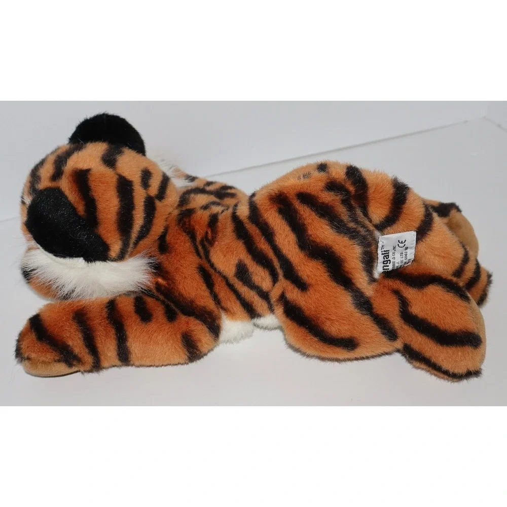 Russ Berrie Bengali Bengal Tiger Plush Orange Black Striped Puppet T24118 10 in